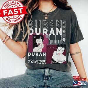Duran Music Shirt V1  Y2K   North American Tour  Album Rio T-Shirt